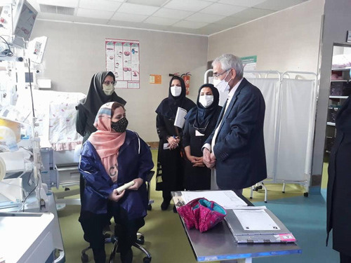 بیمارستان بهرامی متقاضی لوح دوستدار کودک توسط همکاران وزارت متبوع و معاونت بهداشت و درمان دانشگاه مورد بازدید قرار گرفت. 
